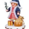Village De Noël Miniature, Figurine Ange Sac A Jouets|Hubrig, figurines pour enfant Best